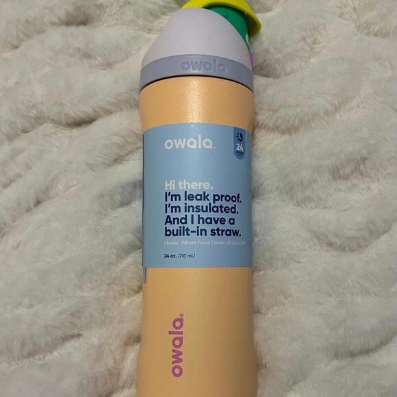 Owala FreeSip Peachy Keen 24oz BNWT - Picture 2 of 5